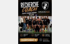 Recherche Coach Sénior Fille